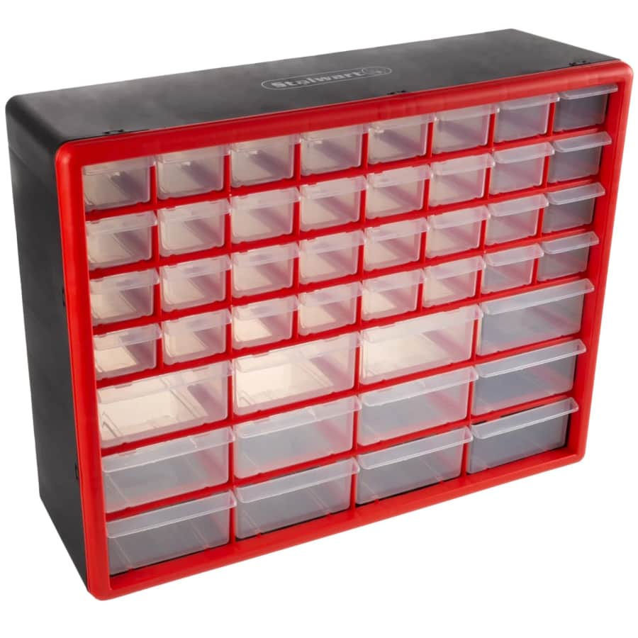 Stalwart Tool Storage Mountable 44-Drawer Organizer: $30.92 Stalwart Tool Storage Mountable 44-Drawer Organizer: $30.92