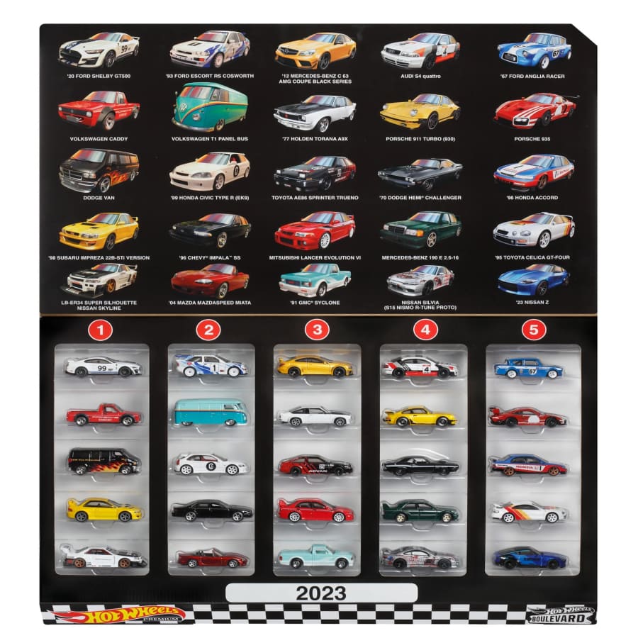 Hot Wheels Boulevard 25-Car Factory Set: $98
