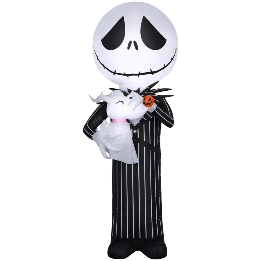 Gemmy Disney Halloween Jack Skellington 5-Ft. Airblown Inflatable: $34.98