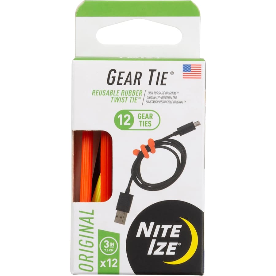 Nite Ize 3" Gear Ties 12-Pack: $11.24 Nite Ize 3" Gear Ties 12-Pack: $11.24