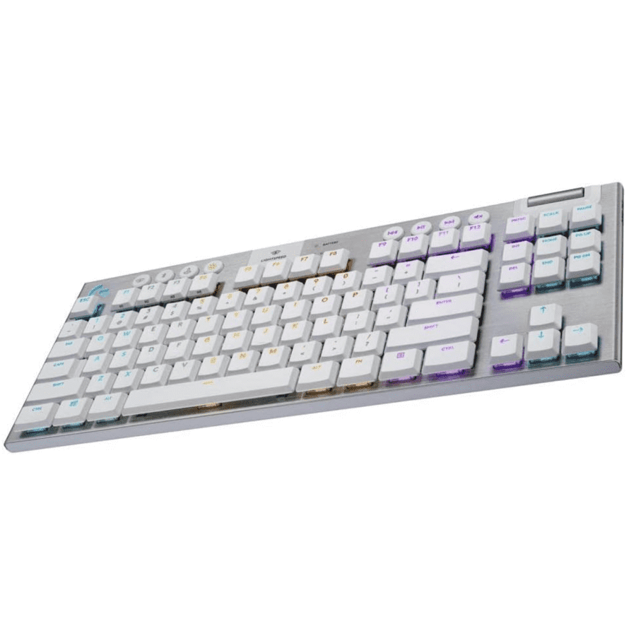 Logitech G915 TKL Tenkeyless Lightspeed Wireless RGB Mechanical Gaming Keyboard: $110