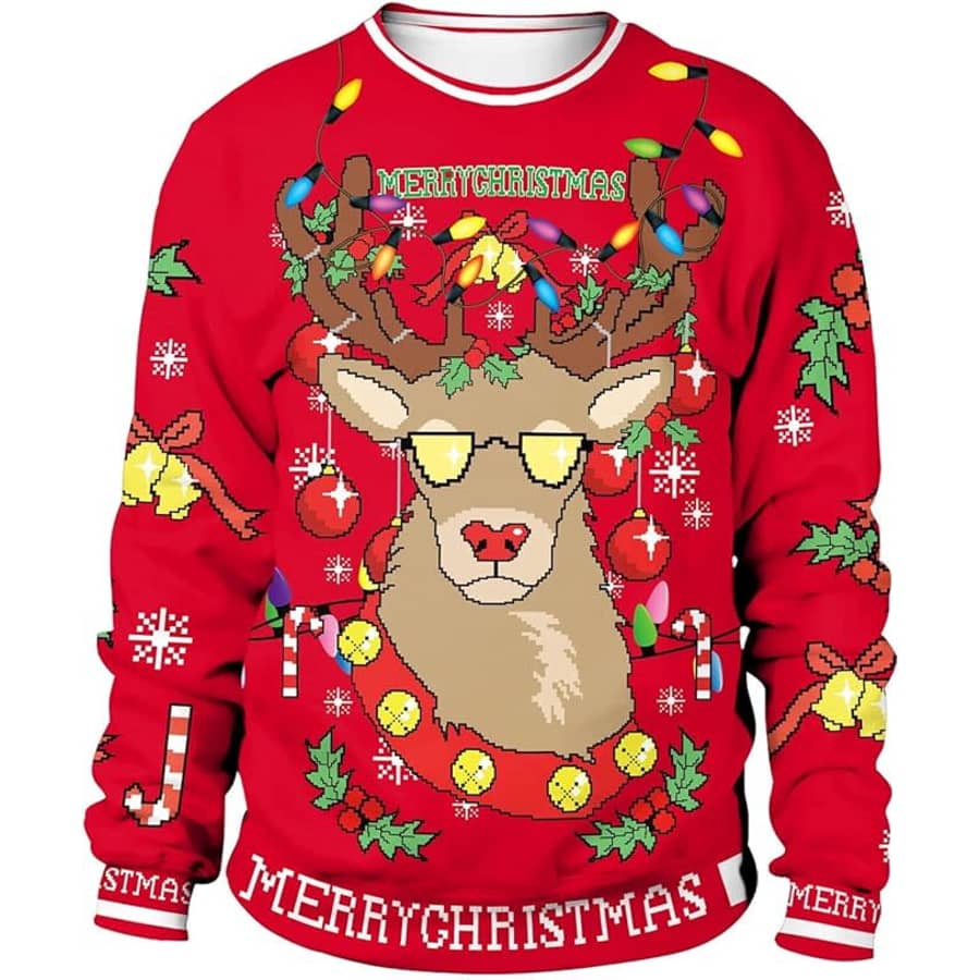 Unisex Ugly Christmas Sweater: $17