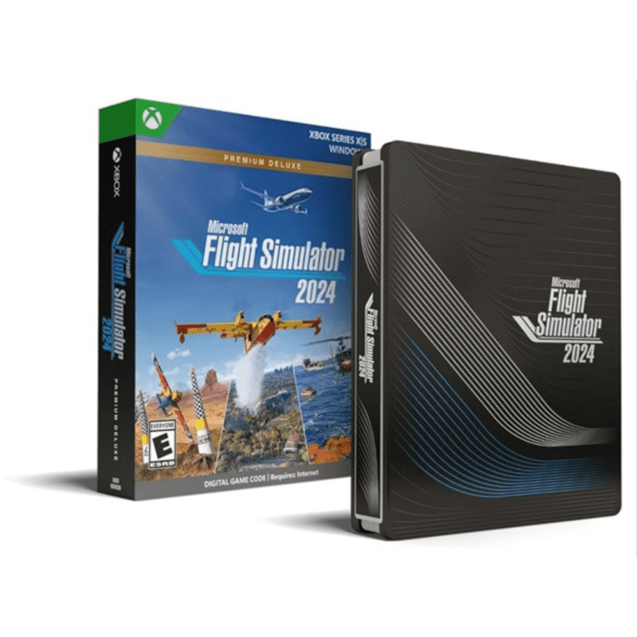 Microsoft Flight Simulator 2024 Premium Deluxe SteelBook Edition for Xbox: $60 Microsoft Flight Simulator 2024 Premium Deluxe SteelBook Edition for Xbox: $60