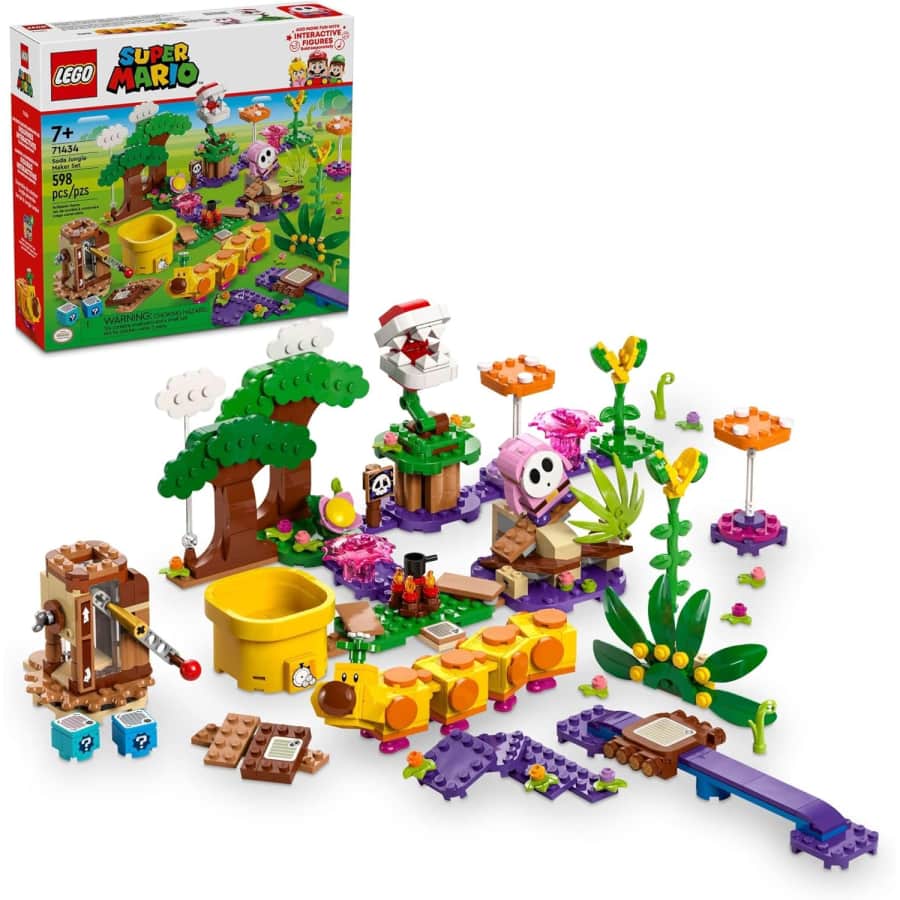 LEGO Super Mario Soda Jungle Maker Building Set: $37.39