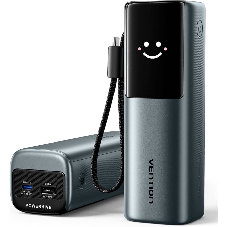 Vention Powerhive 165W 20000mAh Laptop Power Bank: $54.99 Vention Powerhive 165W 20000mAh Laptop Power Bank: $54.99
