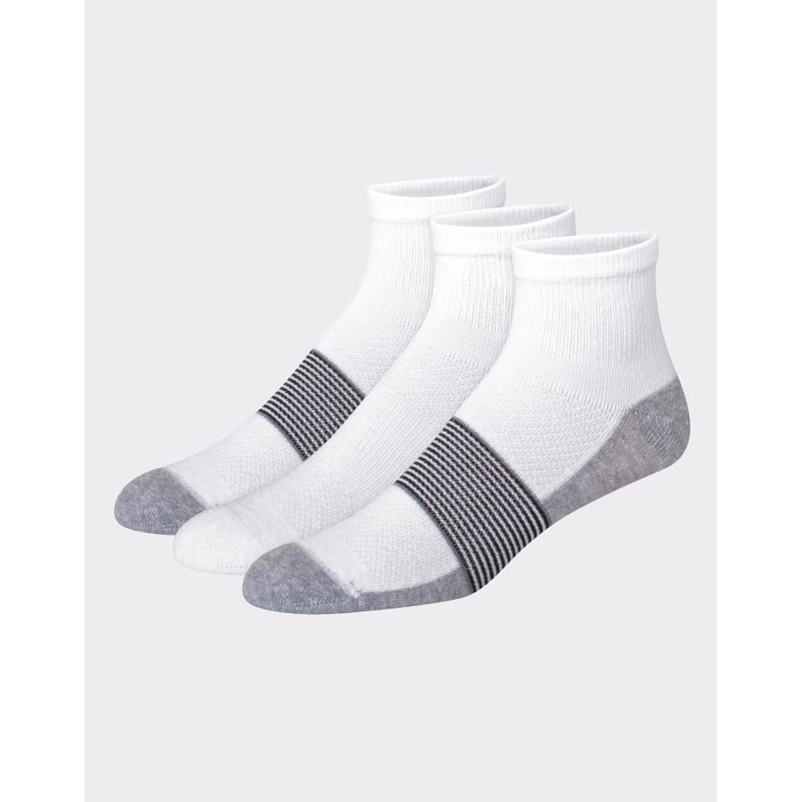 Hanes Men's Cool Dri Ankle Socks 3-Pack: $3.50