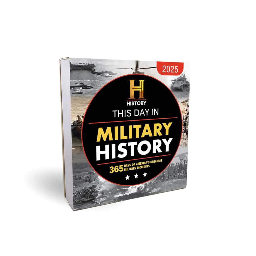 2025 History Channel This Day in Military History Boxed Calendar: $10.51 2025 History Channel This Day in Military History Boxed Calendar: $10.51