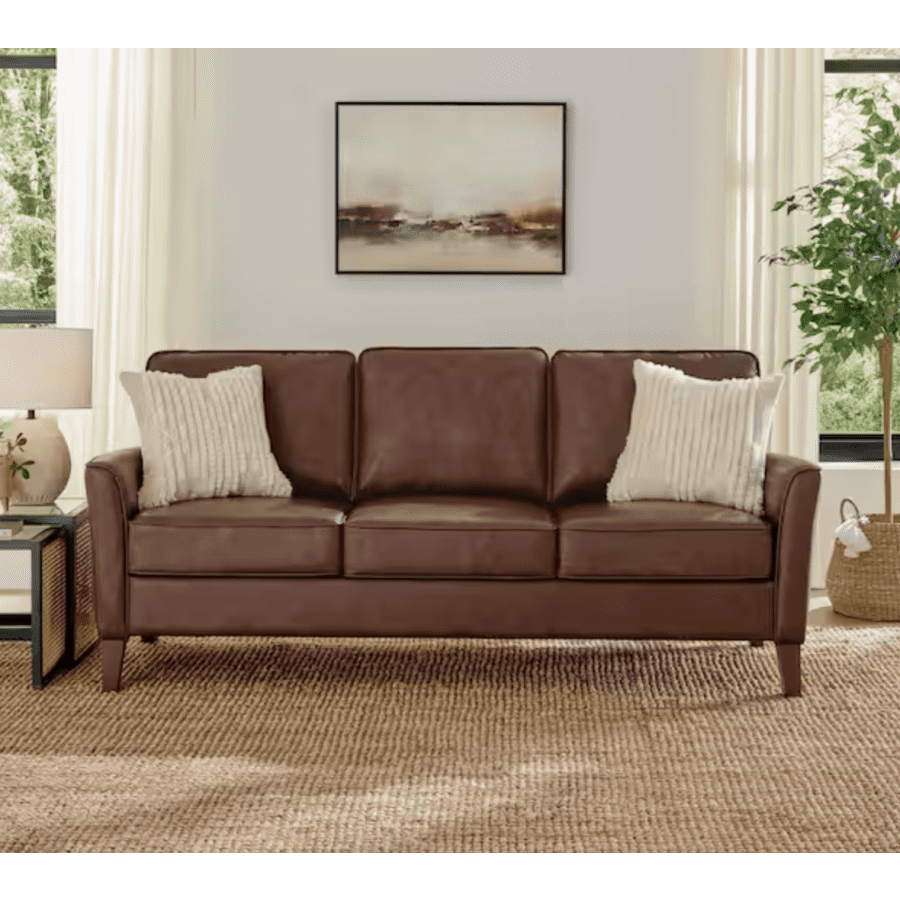 StyleWell Doherty 79.9" Modern Flared Arm Fabric Sofa: $329 StyleWell Doherty 79.9" Modern Flared Arm Fabric Sofa: $329