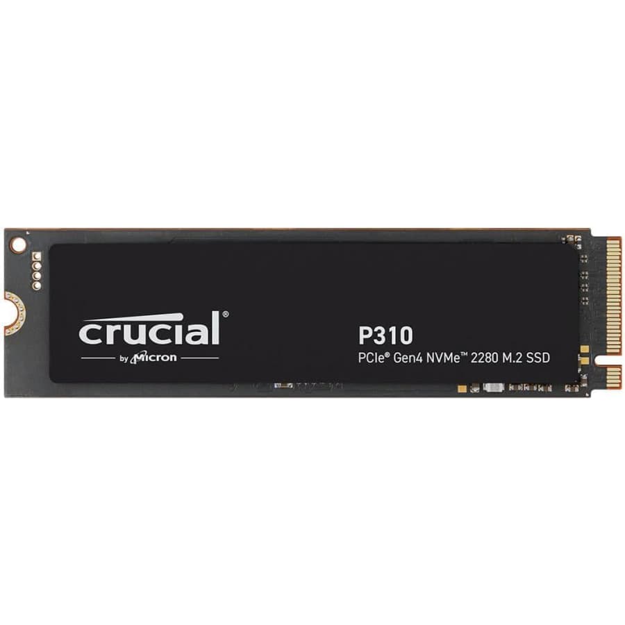 Crucial P310 1TB 2280 PCIe Gen4 3D NAND NVMe M.2 SSD: $60