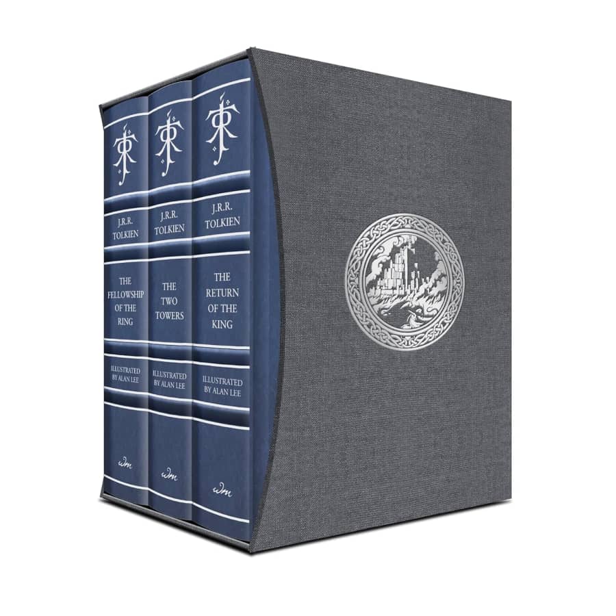 The Lord of the Rings Deluxe Illustrated Hardcover Box Set: $169