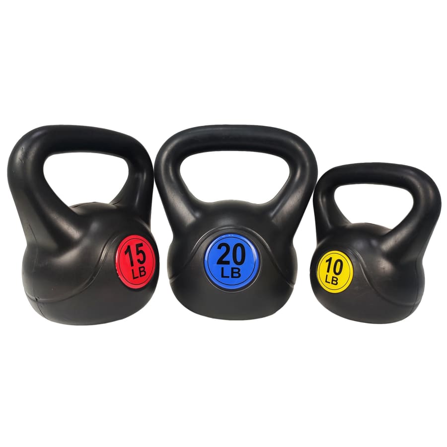BalanceFrom Wide Grip 3-Piece Kettlebell Weight Set: From $20 BalanceFrom Wide Grip 3-Piece Kettlebell Weight Set: From $20