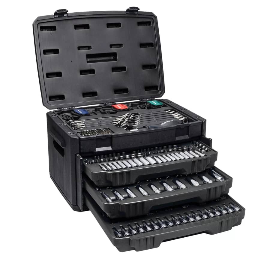 Master Mechanic 205-Piece Mechanics Tool Set: $46 Master Mechanic 205-Piece Mechanics Tool Set: $46
