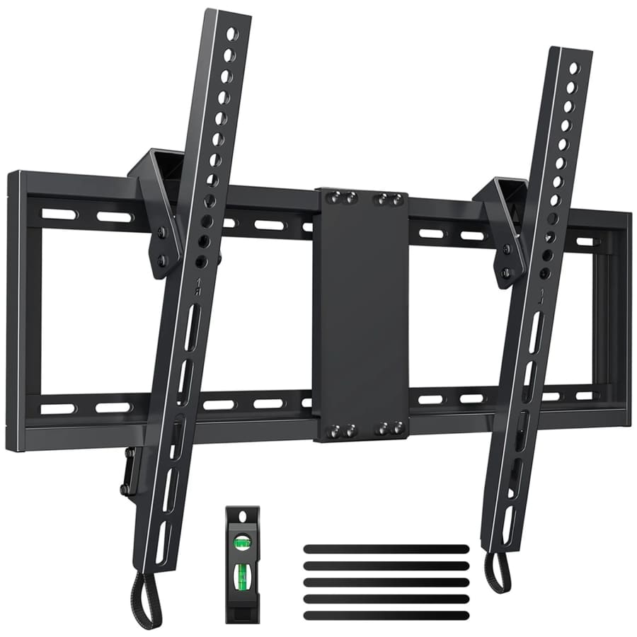MountFTV Tilting TV Wall Mount for 32" to 82" TVs: $14.99