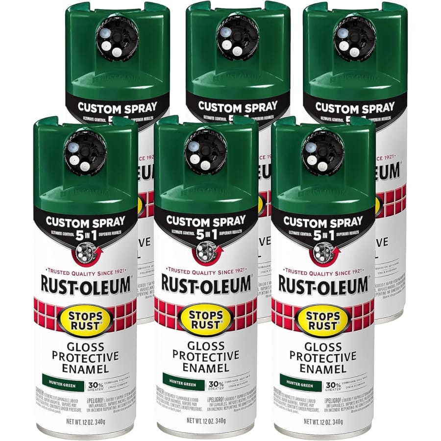Rust-Oleum 12-oz. Stops Rust Custom Spray 5-in-1 Spray Paint: $24
