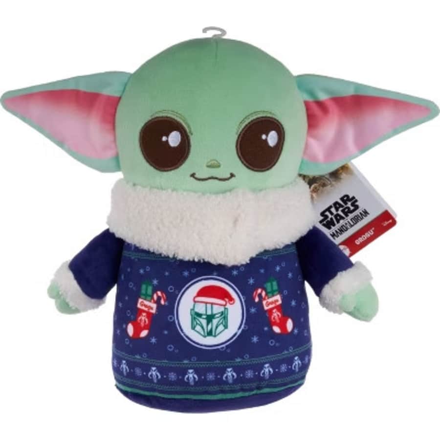 Star Wars Grogu Christmas Sweater Plush Toy: $5.99 Star Wars Grogu Christmas Sweater Plush Toy: $5.99