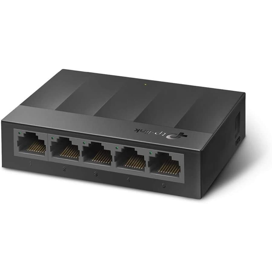 TP-Link Litewave 5-Port Gigabit Ethernet Switch: $9.99