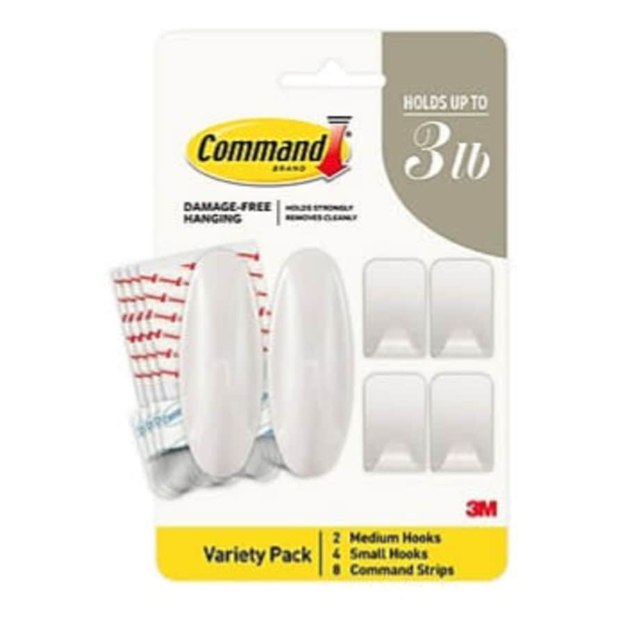 Command Mixed Hooks 6-Pack: $9.98
