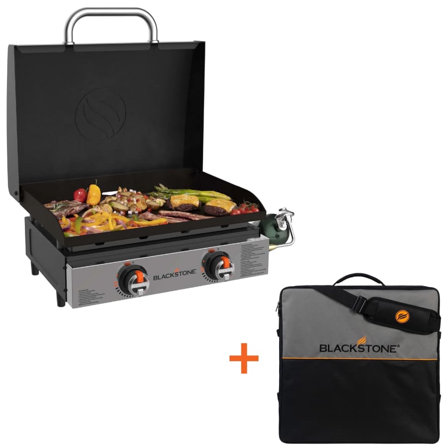 Blackstone 22" Propane Omnivore Tabletop Griddle & Carry Bag Bundle: $169.99 Blackstone 22" Propane Omnivore Tabletop Griddle & Carry Bag Bundle: $169.99