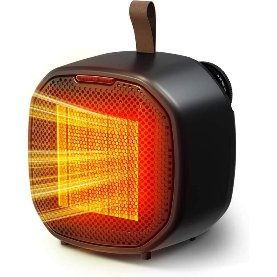 Portable Small Ceramic Space Heater: $12