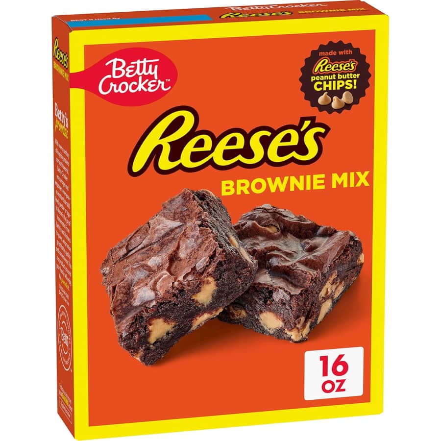 Betty Crocker Reese's Brownie Mix 16-oz. Pack: $3.09 via Sub & Save Betty Crocker Reese's Brownie Mix 16-oz. Pack: $3.09 via Sub & Save