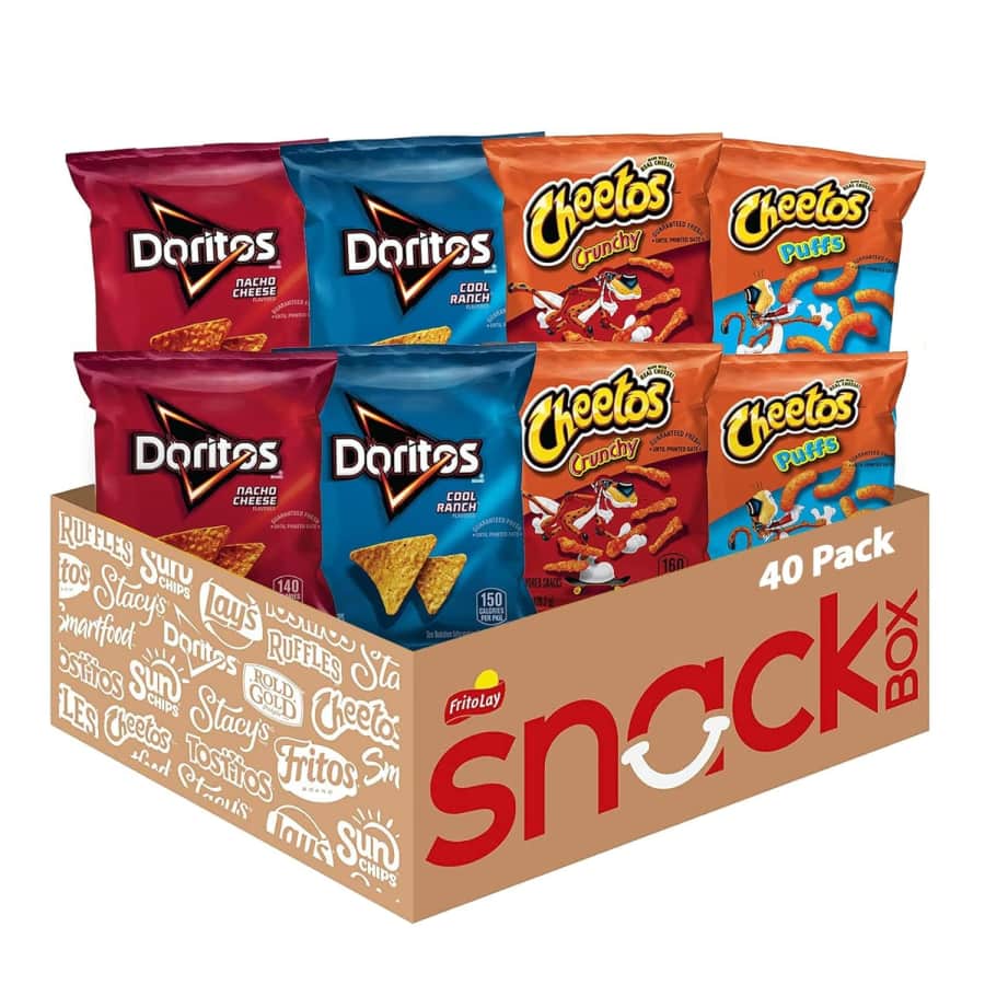 Frito Lay Variety Packs and Snacks at Amazon: Extra 20% off via Sub & Save Frito Lay Variety Packs and Snacks at Amazon: Extra 20% off via Sub & Save