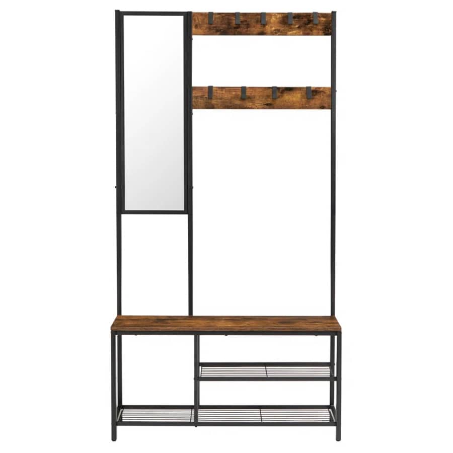 Steelside Lexington Hall Tree w/ Mirror: $89.99 Steelside Lexington Hall Tree w/ Mirror: $89.99