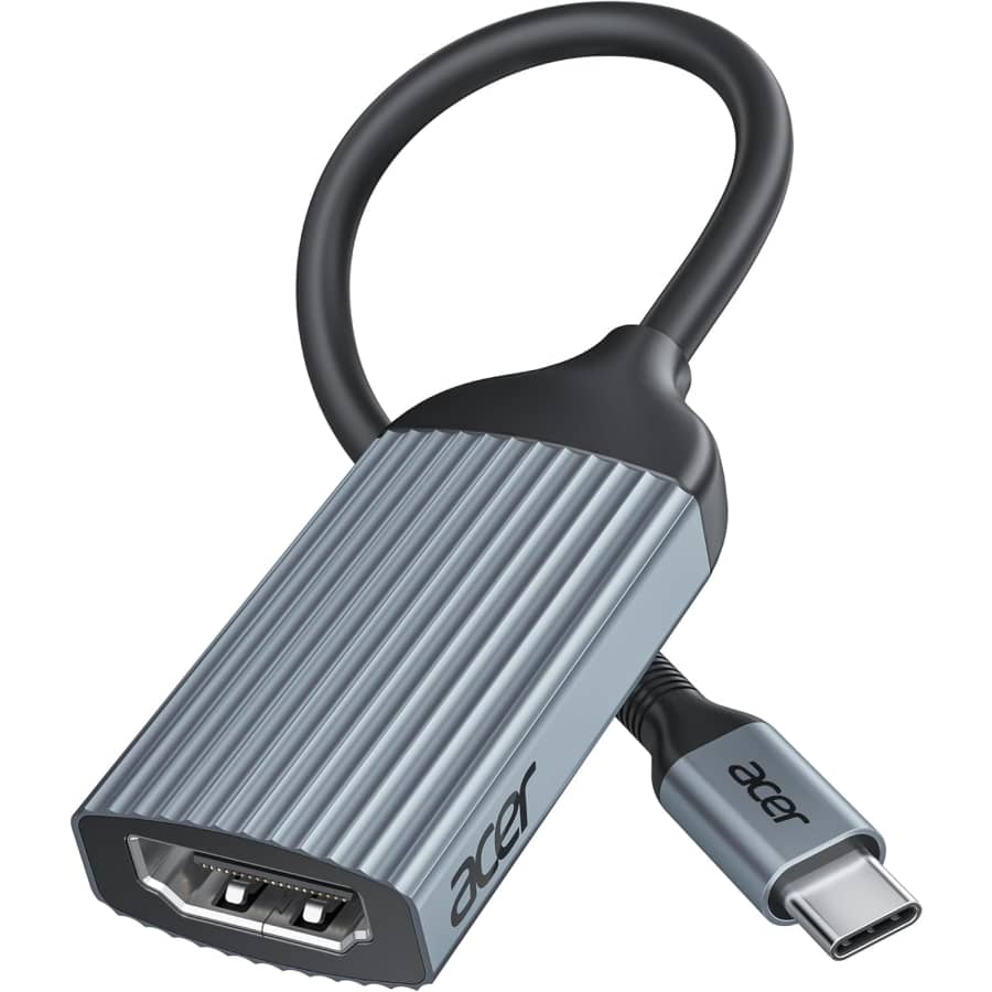 Acer USB-C to HDMI 4K@60Hz Adapter: $12.99 Acer USB-C to HDMI 4K@60Hz Adapter: $12.99