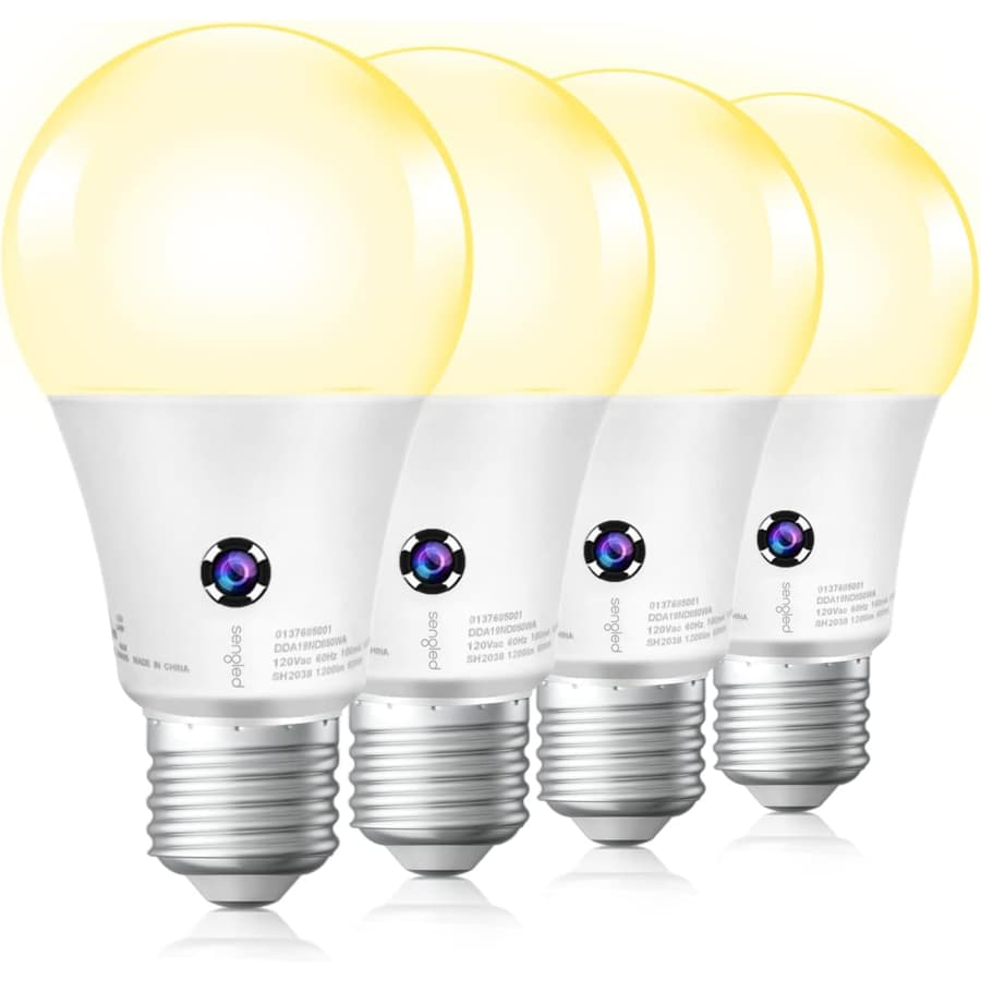 Sengled Dusk to Dawn A19 Outdoor Light Bulb 4-Pack: $9 Sengled Dusk to Dawn A19 Outdoor Light Bulb 4-Pack: $9