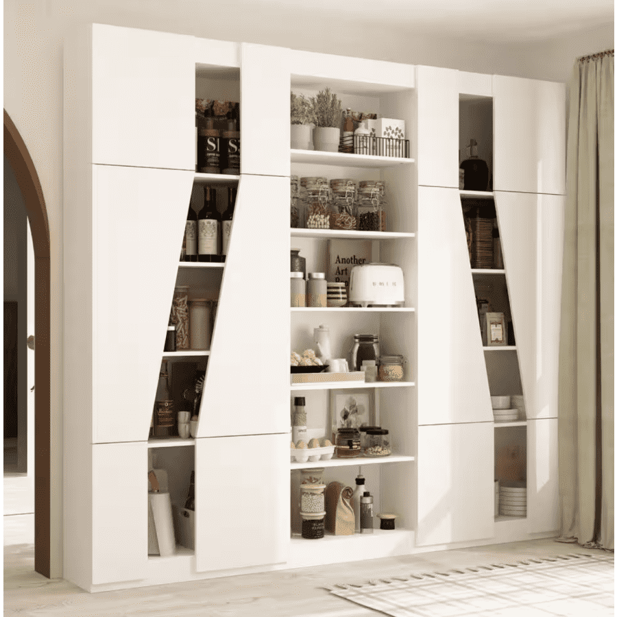 Fufu & Gaga 86.6" 16-Shelf Sideboard: $218 Fufu & Gaga 86.6" 16-Shelf Sideboard: $218