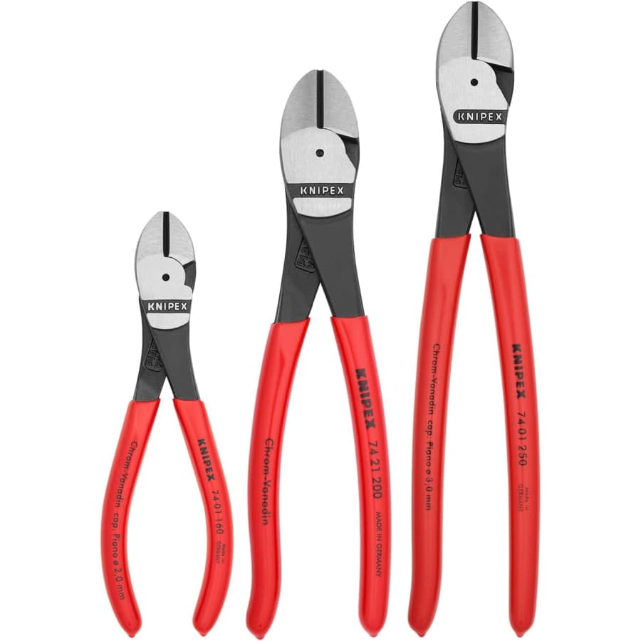 Knipex Diagonal Cutter Pliers 3-Piece Tool Set: $87 Knipex Diagonal Cutter Pliers 3-Piece Tool Set: $87