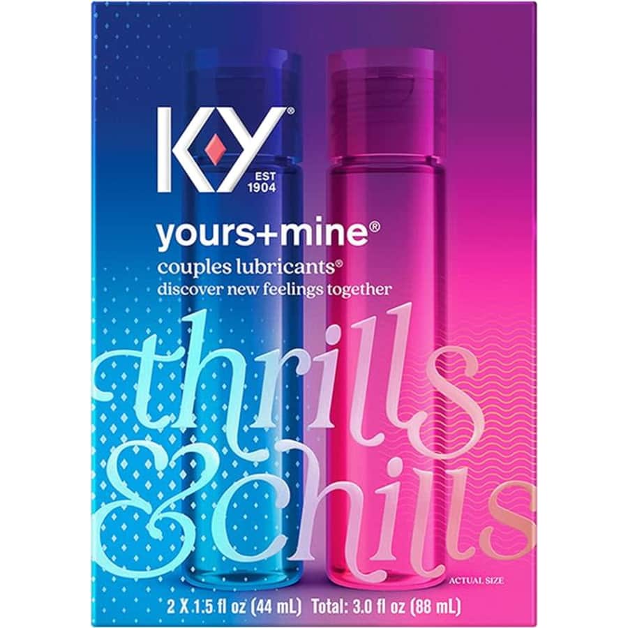 K-Y Yours + Mine Couples Personal Lube: $9.46 w/ subscribe & save K-Y Yours + Mine Couples Personal Lube: $9.46 w/ subscribe & save
