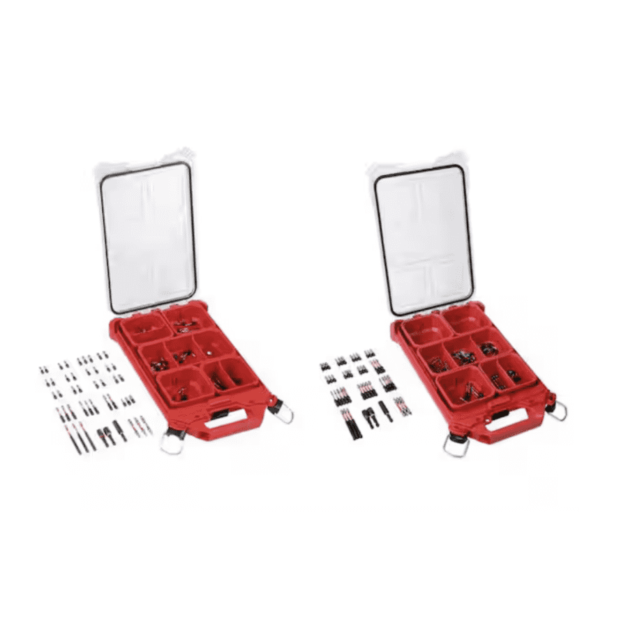 Milwaukee 190-Piece Shockwave Impact Duty Alloy Steel Screw Driver Bit Set w/ Packout Case: $92 Milwaukee 190-Piece Shockwave Impact Duty Alloy Steel Screw Driver Bit Set w/ Packout Case: $92