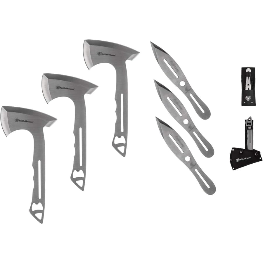 Smith & Wesson Throwing Knives & Axes Combo: $42