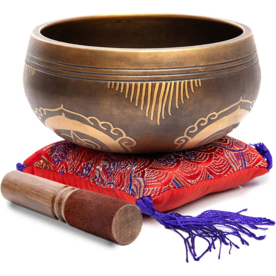 Tibetan Singing Bowl Set: $17