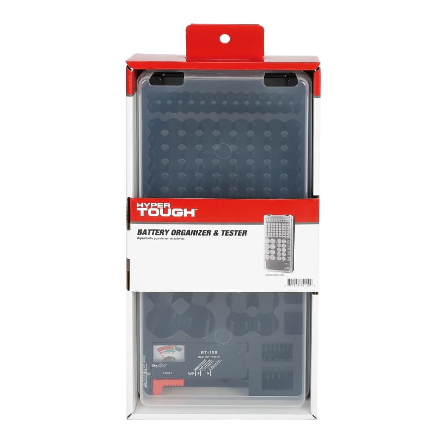 Hyper Tough Battery Organizer and Tester: $19.97 Hyper Tough Battery Organizer and Tester: $19.97