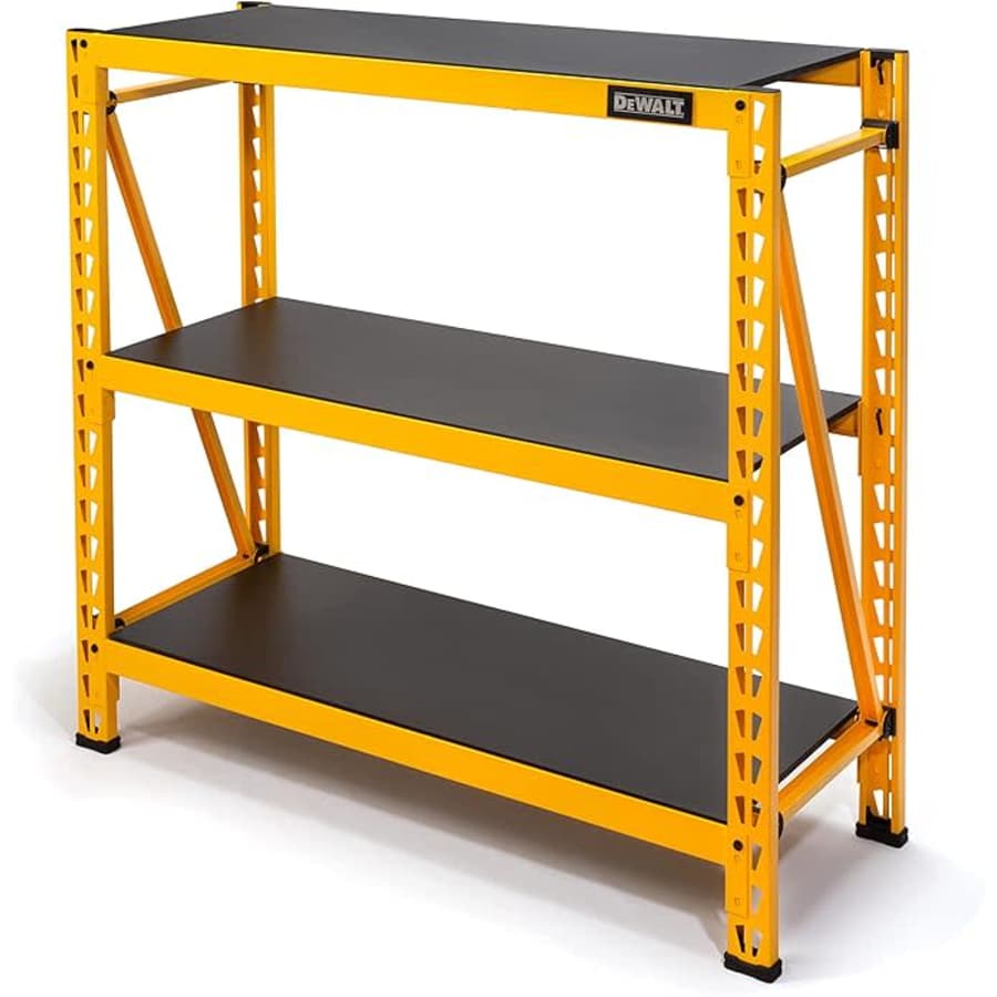 DeWalt 3-Shelf 4-Foot Industrial Storage Rack: $120 DeWalt 3-Shelf 4-Foot Industrial Storage Rack: $120