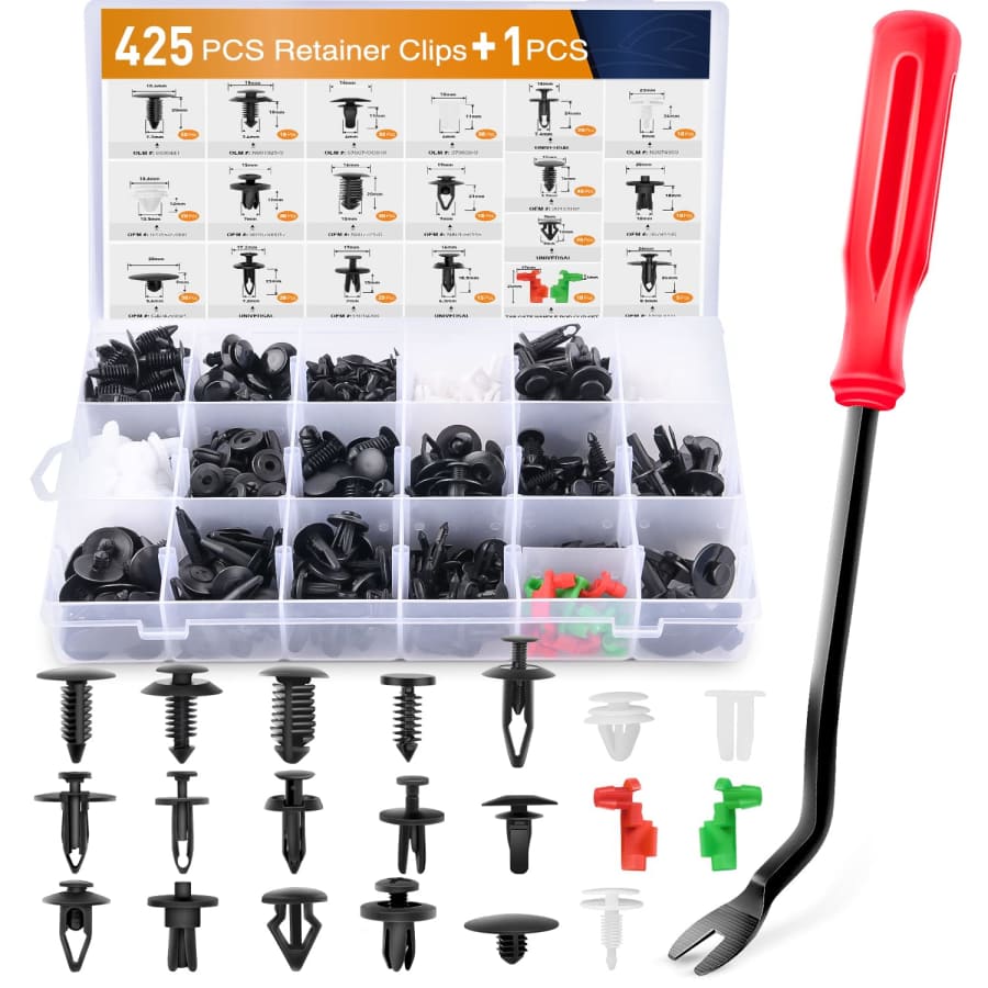 Gooacc 425-Piece Car Body Retainer Clips Set: $11 Gooacc 425-Piece Car Body Retainer Clips Set: $11