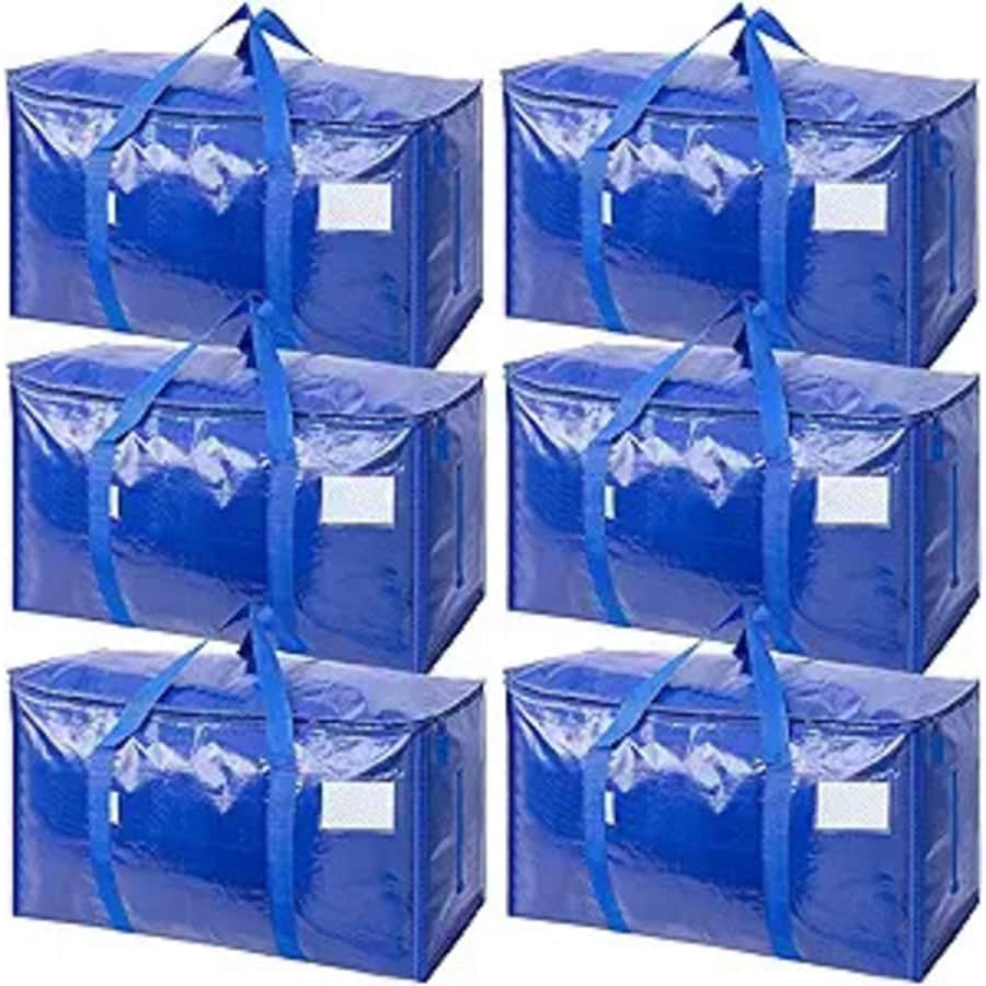 Ticonn Extra Large Moving Bags 6-Pack: $19.59 Ticonn Extra Large Moving Bags 6-Pack: $19.59