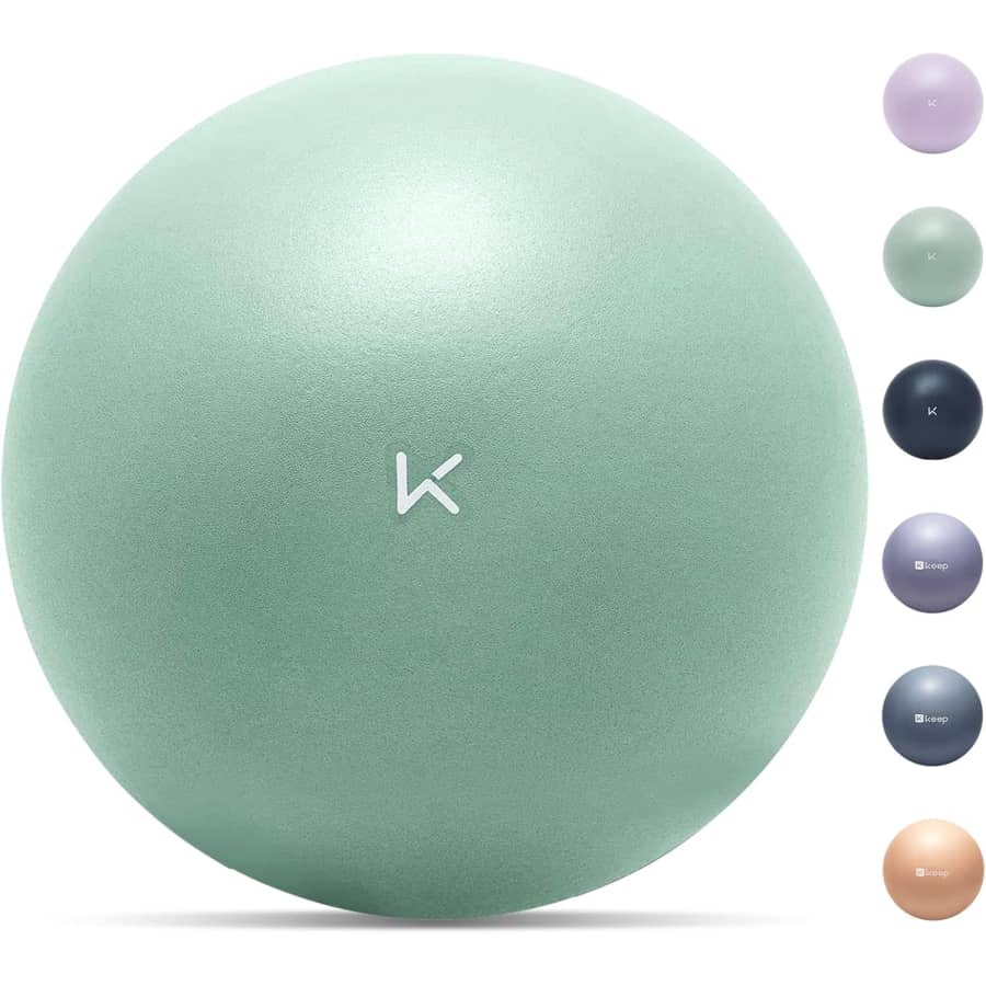 Keep 25cm Pilates Small Exercise Ball: $6.98