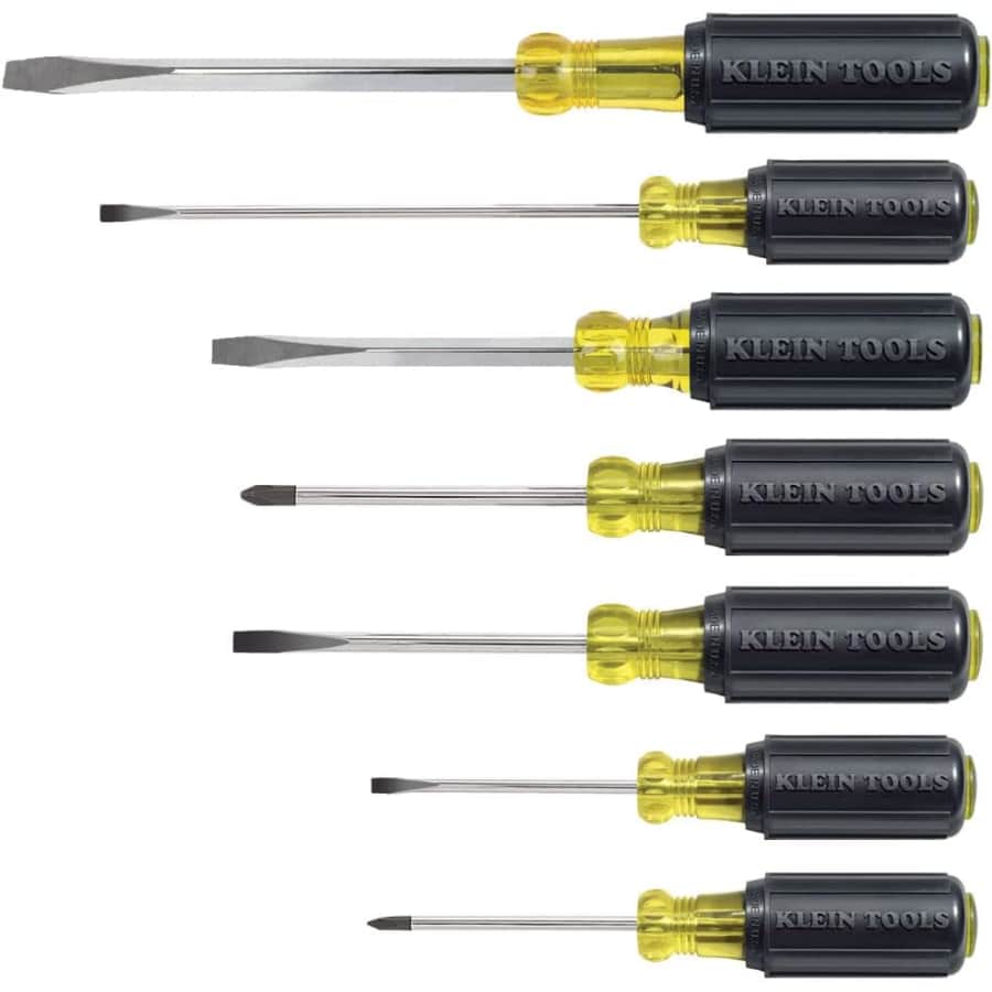 Klein Tools 7-Piece Screwdriver Set: $50