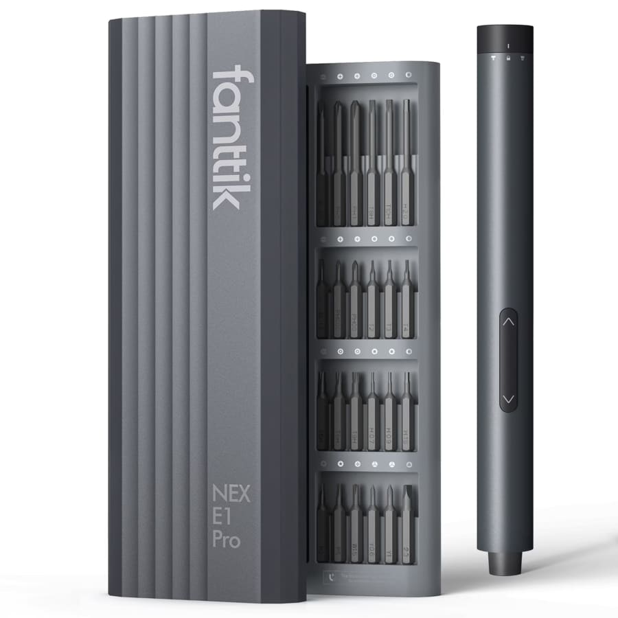 Fanttik E1 Pro 3.7V Cordless Electric Screwdriver Kit w/ 24 Magnetic Bits: $25 Fanttik E1 Pro 3.7V Cordless Electric Screwdriver Kit w/ 24 Magnetic Bits: $25