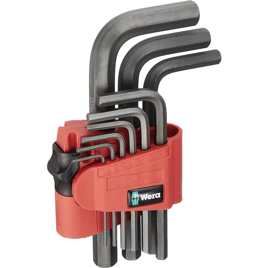 Wera 9-Piece Hex Key Set: $5 Wera 9-Piece Hex Key Set: $5