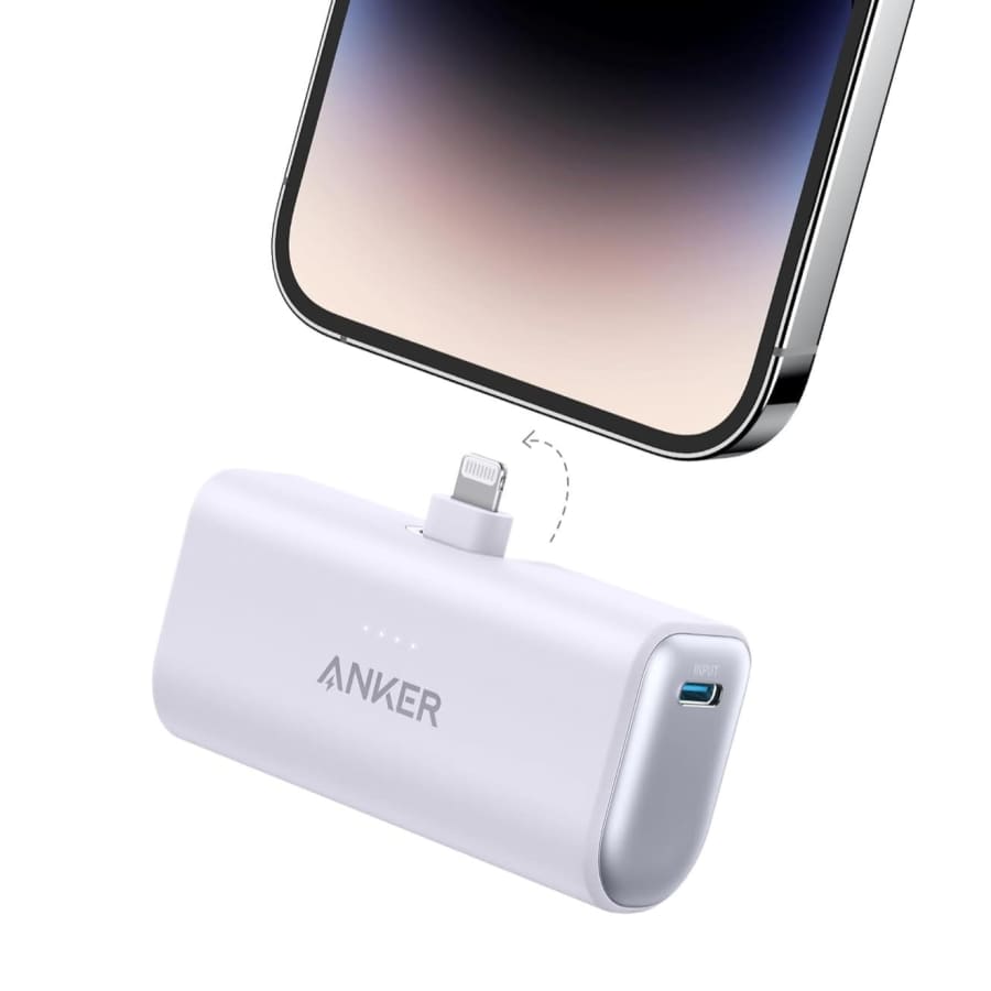 Anker Nano 5,000mAh Power Bank w/ Lightning Connector: $16