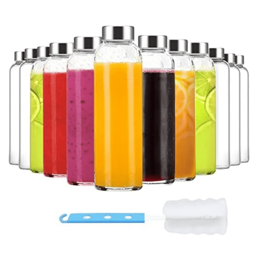 Luxfuel 18-oz. Glass Juice Bottle 12-Pack: $20 Luxfuel 18-oz. Glass Juice Bottle 12-Pack: $20