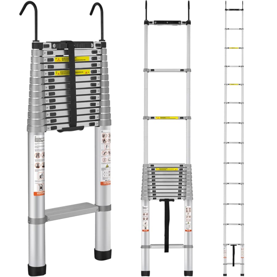 Vevor 18.5-Foot Multi-Purpose Portable Telescoping Ladder: $133 Vevor 18.5-Foot Multi-Purpose Portable Telescoping Ladder: $133