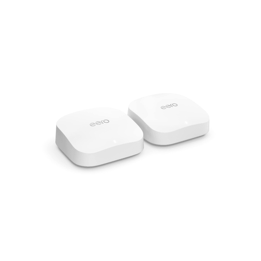 Amazon eero Pro 6E Mesh Wi-Fi System 2-Pack: $300 Amazon eero Pro 6E Mesh Wi-Fi System 2-Pack: $300