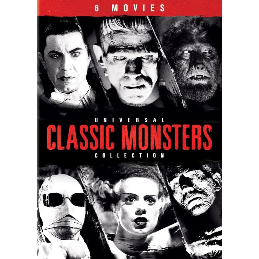 Universal Classic Monsters 6-Movie DVD Collection: $14 Universal Classic Monsters 6-Movie DVD Collection: $14