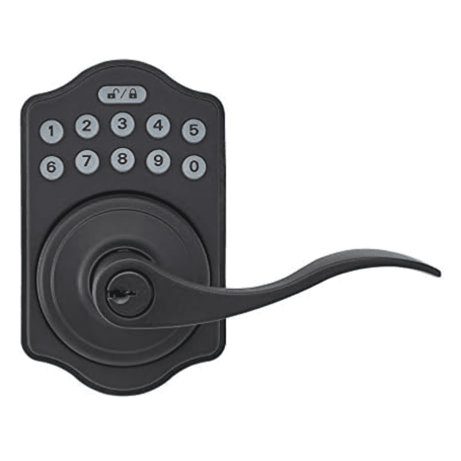 Amazon Basics Electronic Keyless Entry Door Lock Deadbolt: $19.99
