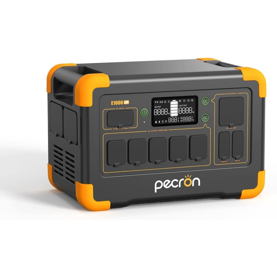 Pecron 1,024Wh LiFePO4 Solar Generator: $278 Pecron 1,024Wh LiFePO4 Solar Generator: $278