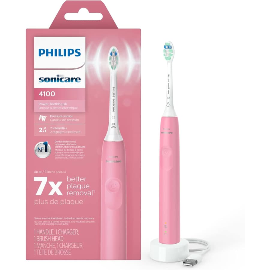 Philips Sonicare 4100 Rechargeable Power Toothbrush: $35 Philips Sonicare 4100 Rechargeable Power Toothbrush: $35
